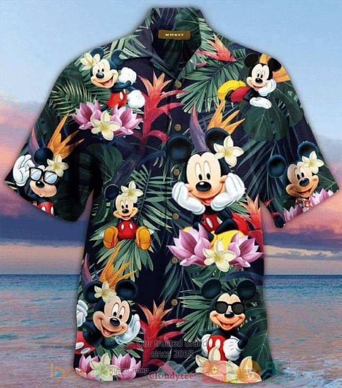 Disney Princess Short Sleeve Hawaiian shirt