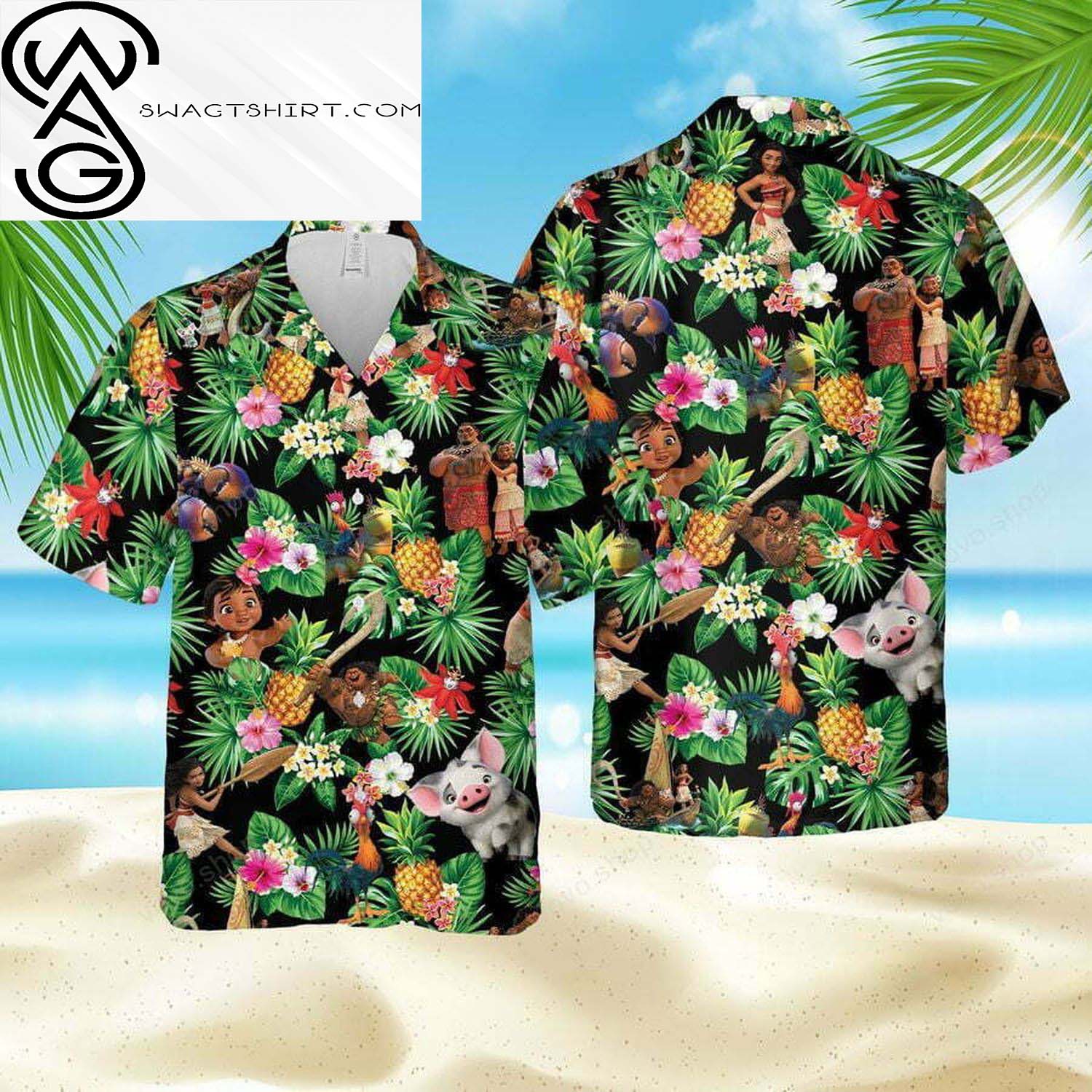 Dirt Track Racing Magazine Full Printing Hawaiian Shirt