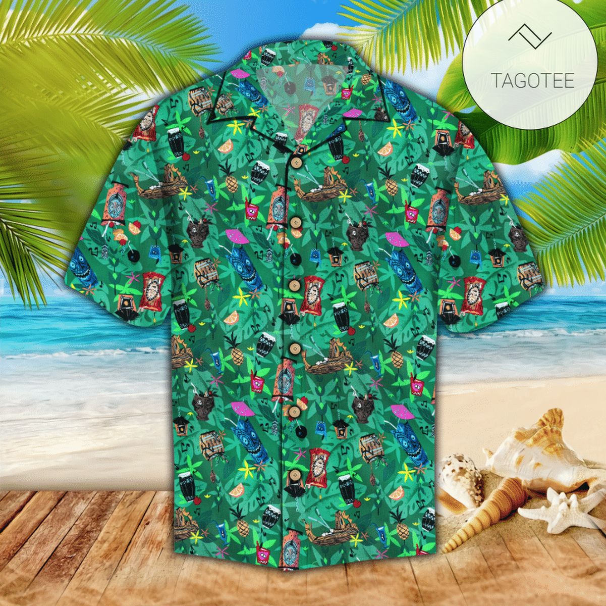 Dm Hawaiian Shirt Dm Hula Dancer Minion Tropical Hawaii Tshirt