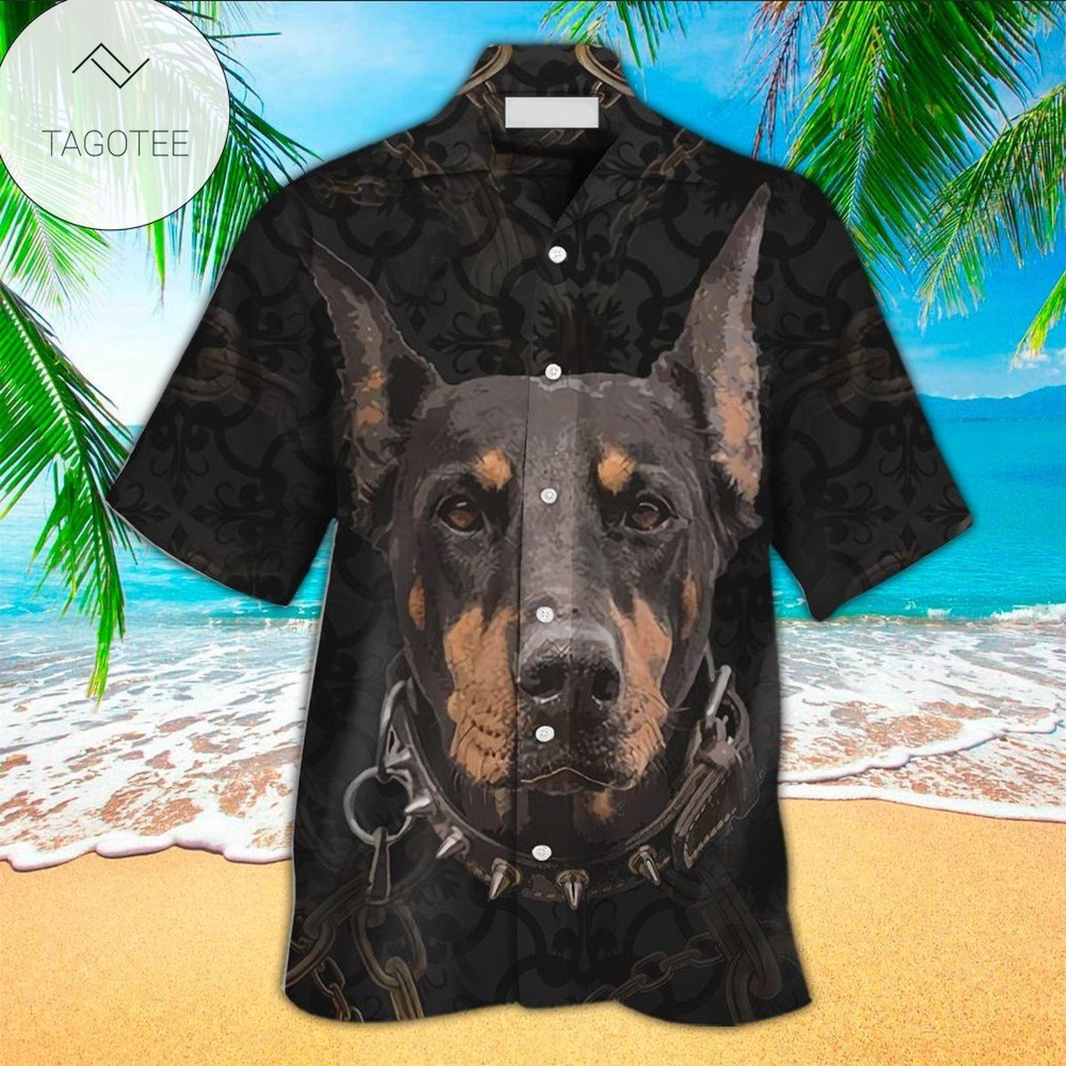 Doberman Hawaiian Shirt Doberman Shirt For Doberman Lover