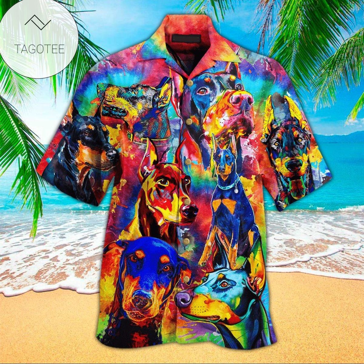 Doberman Hawaiian Shirt Perfect Gift Ideas For Doberman Lover