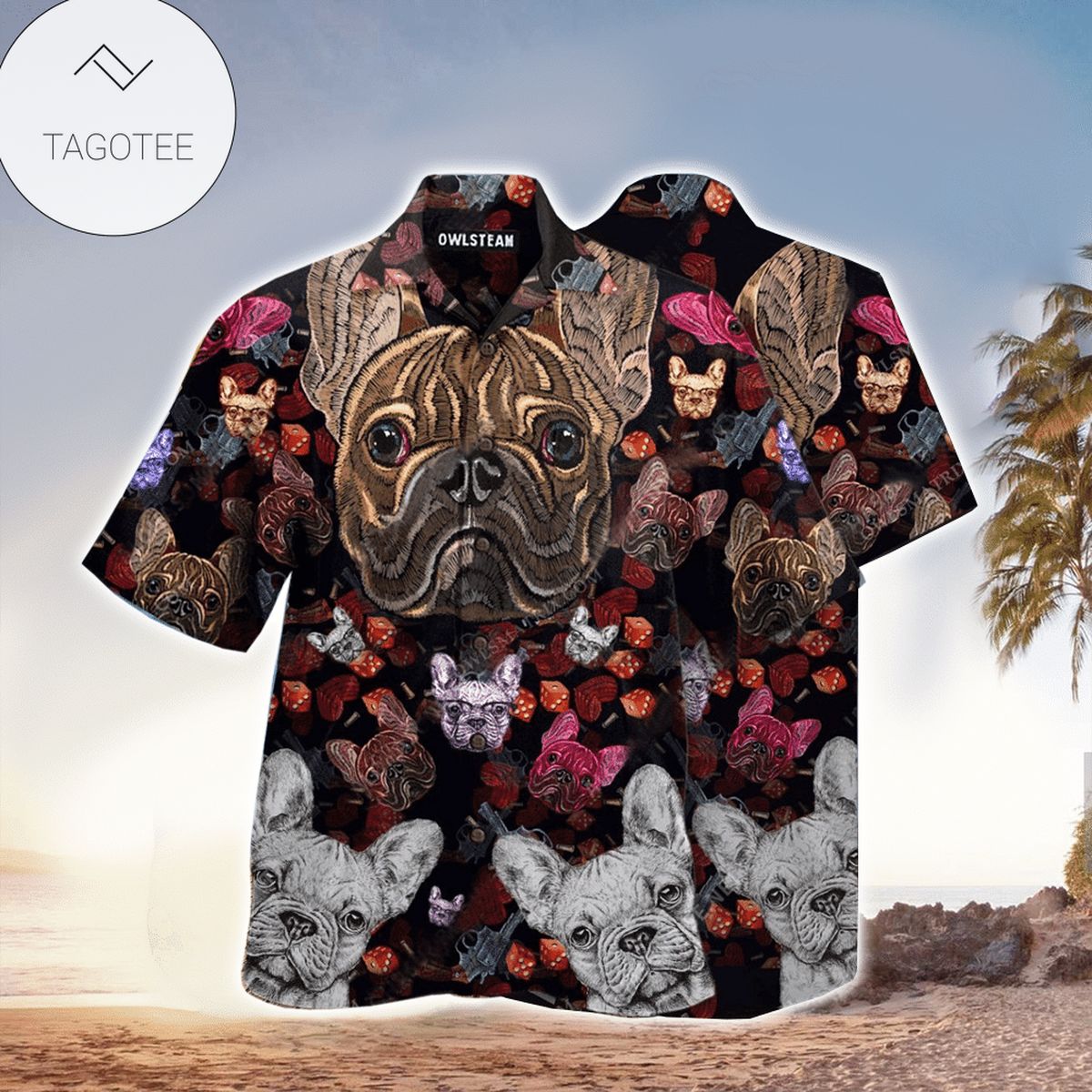 Dog Happy Summer With Rottweiler Edition Hawaiian Shirt