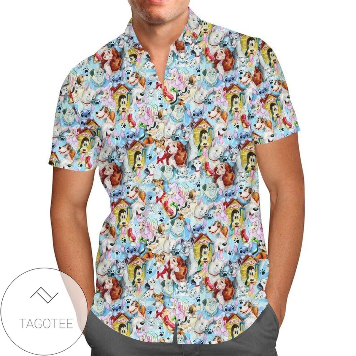 Dogs Christmas PitBulls Are Family Edition Hawaiian Shirt