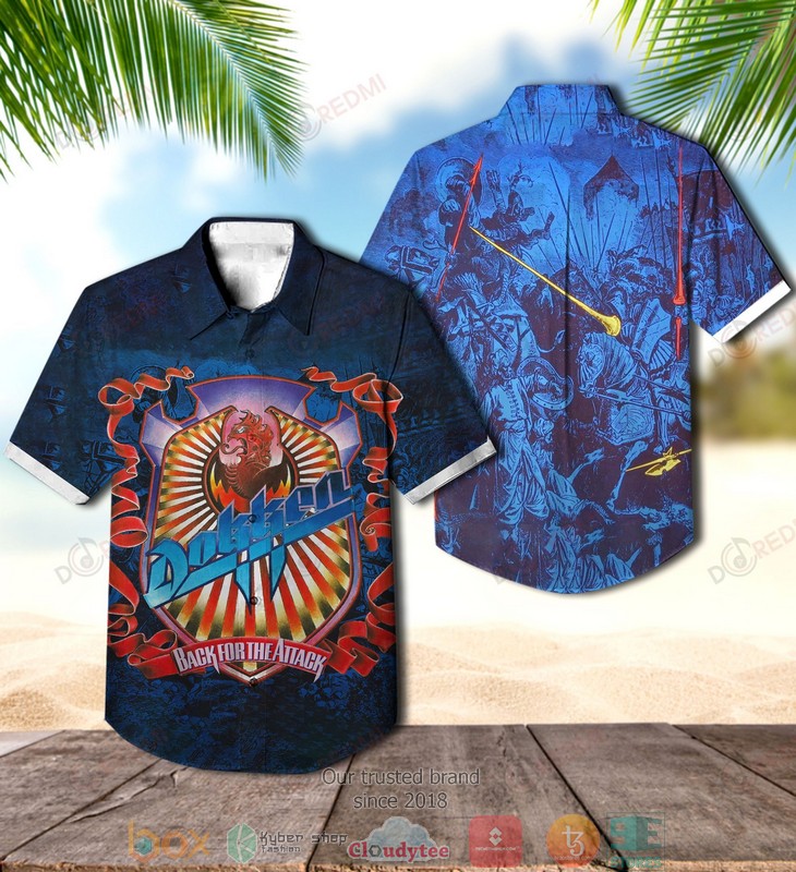 Dokken band Breaking the Chains Hawaiian Shirt