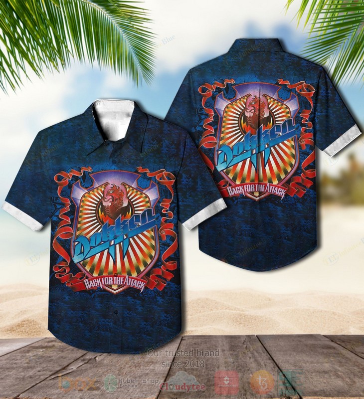 Dokken band Breaking the Chains Hawaiian Shirt