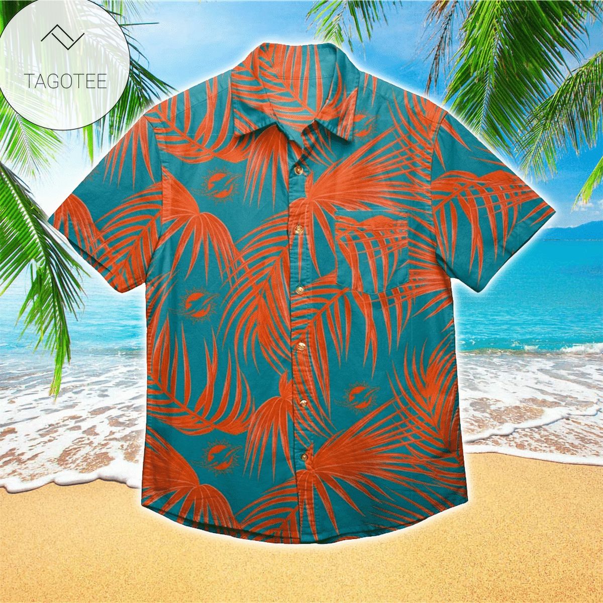 Dolphin 2 For Men And Women Graphic Print Short Sleeve Hawaiian Casual Shirt