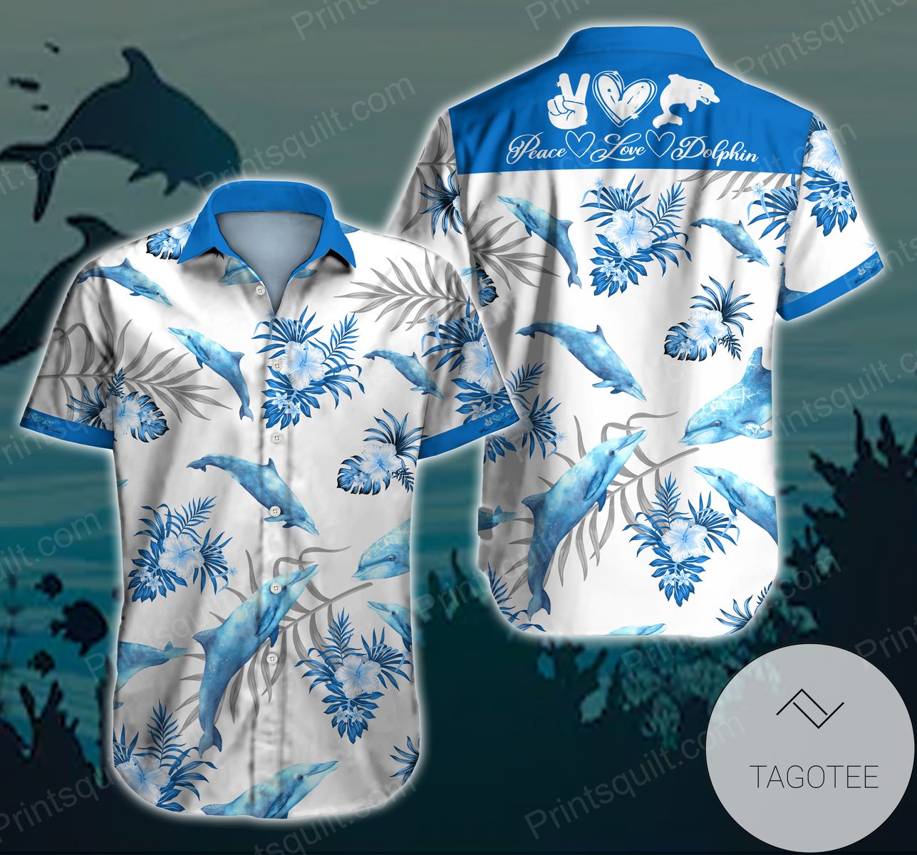 Dolphin Lover Hawaii 3d Shirt