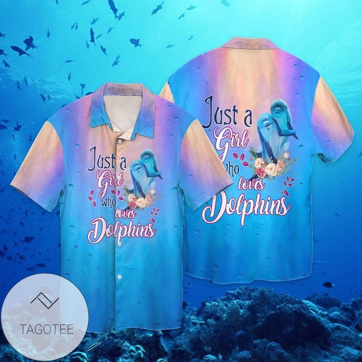 Dolphin Hawaiian Shirt Perfect Gift Ideas For Dolphin Lover