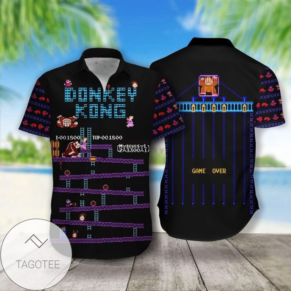 Donkey Fresh 3D Hawaiian Shirt