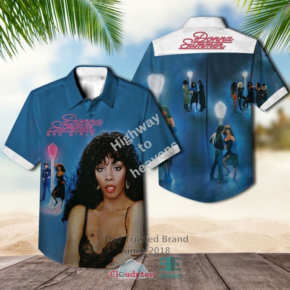 Donna Summer Four Seasons Of Love Album Casual Hawaiian Shirt