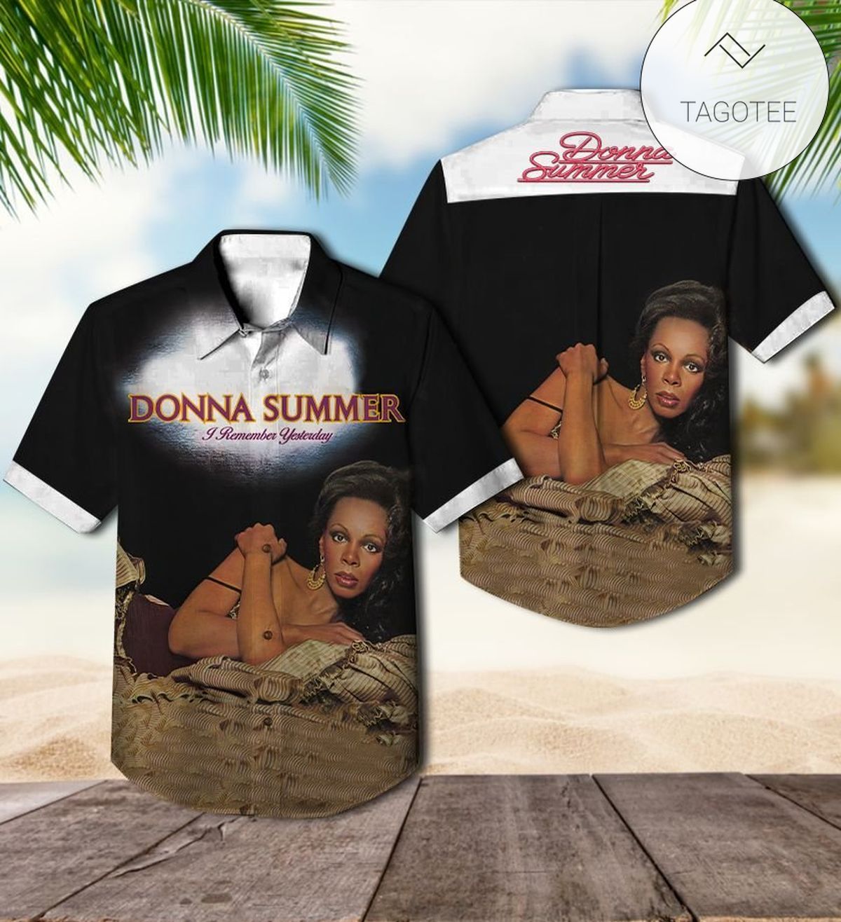 Donna Summer Bad Girls Album Cover Hawaiian Shirt