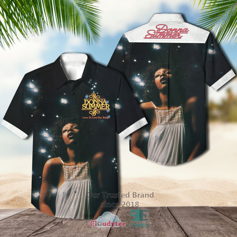 Donna Summer Four Seasons of Love Casual Hawaiian Shirt