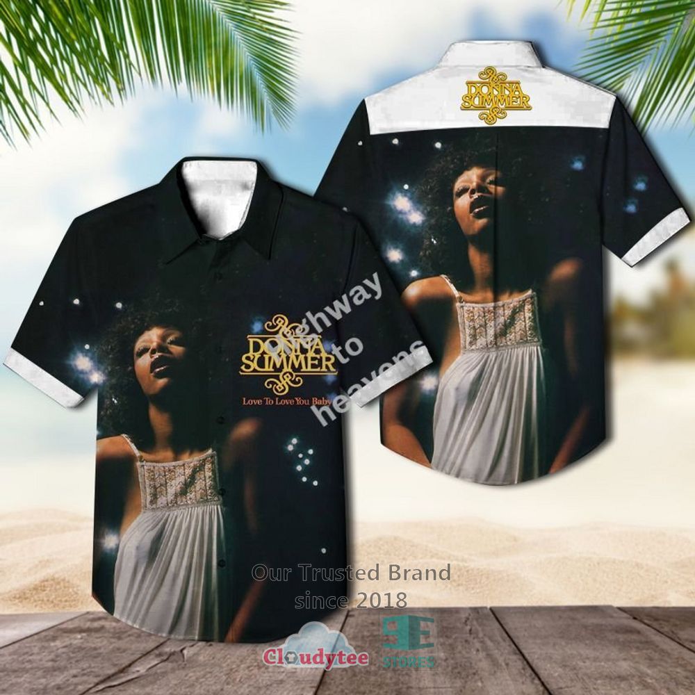 Donna Summer Once Upon A Time Album Casual Hawaiian Shirt