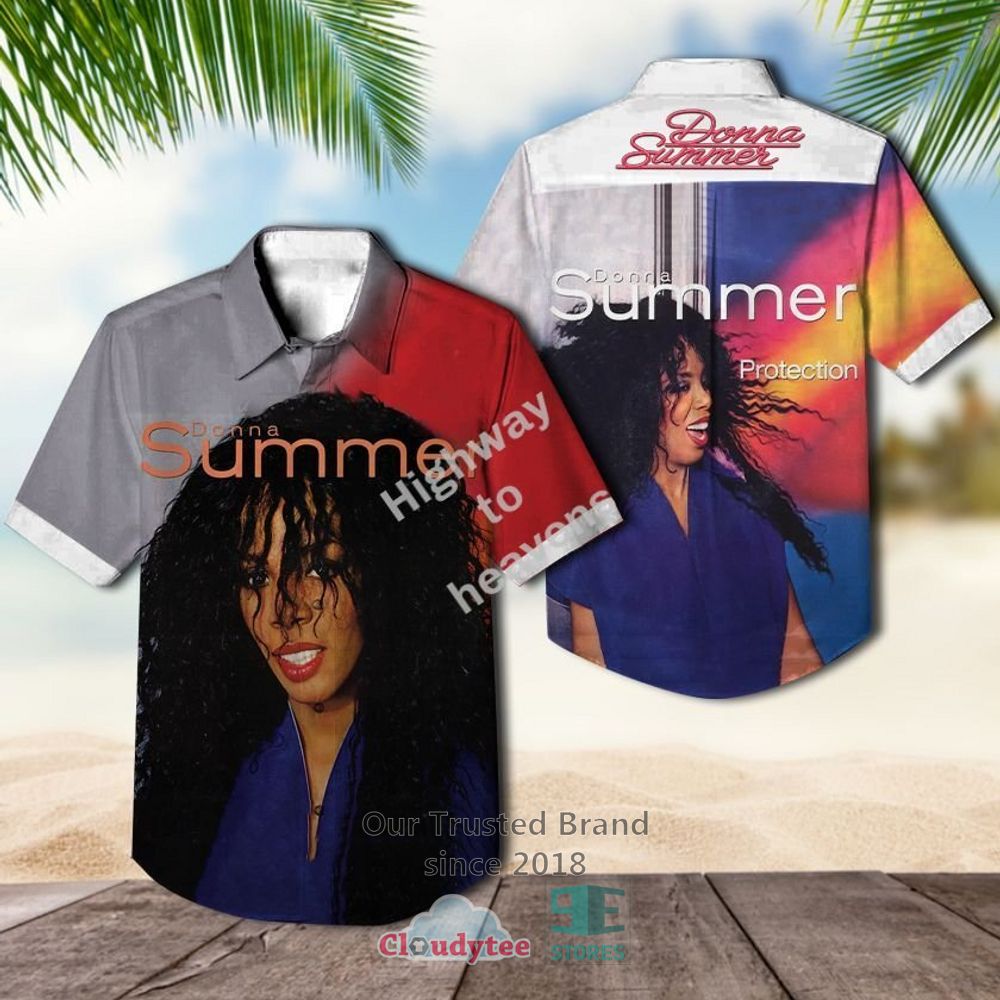 Donna Summer Love To Love You Baby Album Casual Hawaiian Shirt