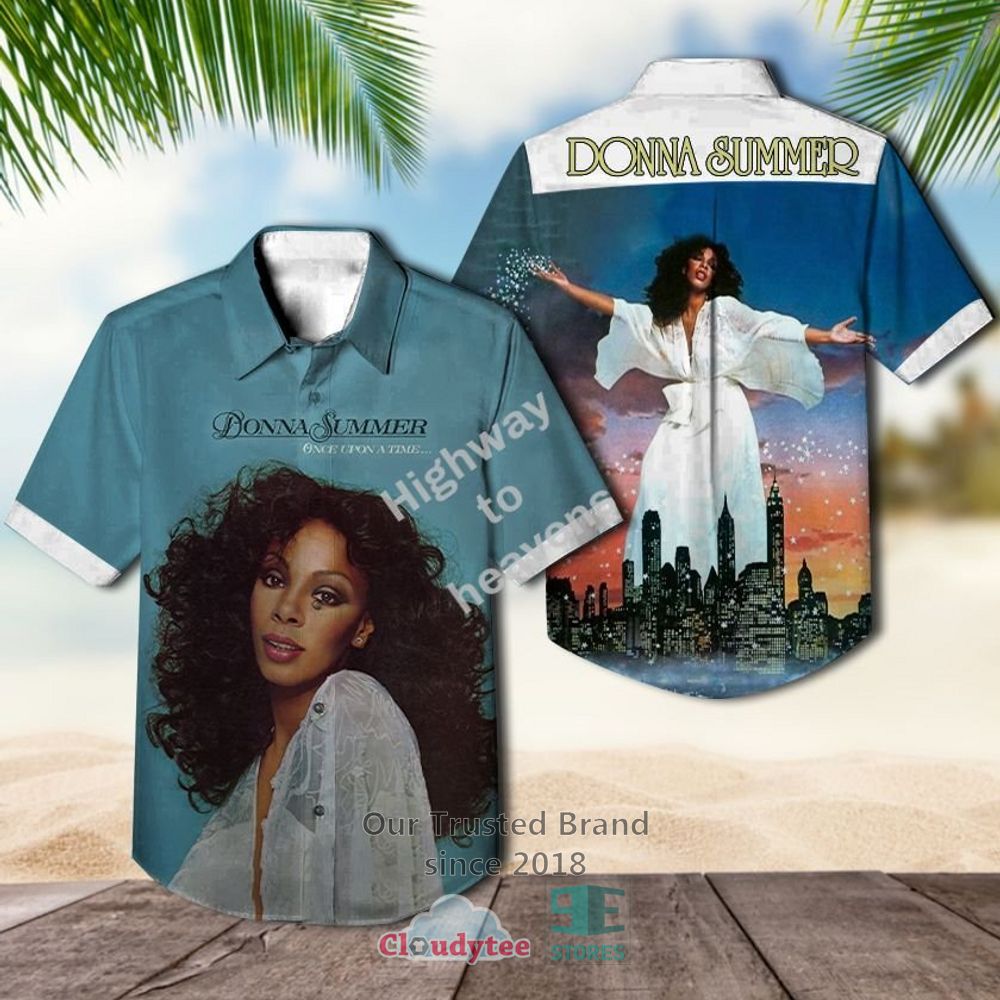 Donna Summer On The Radio Album Casual Hawaiian Shirt