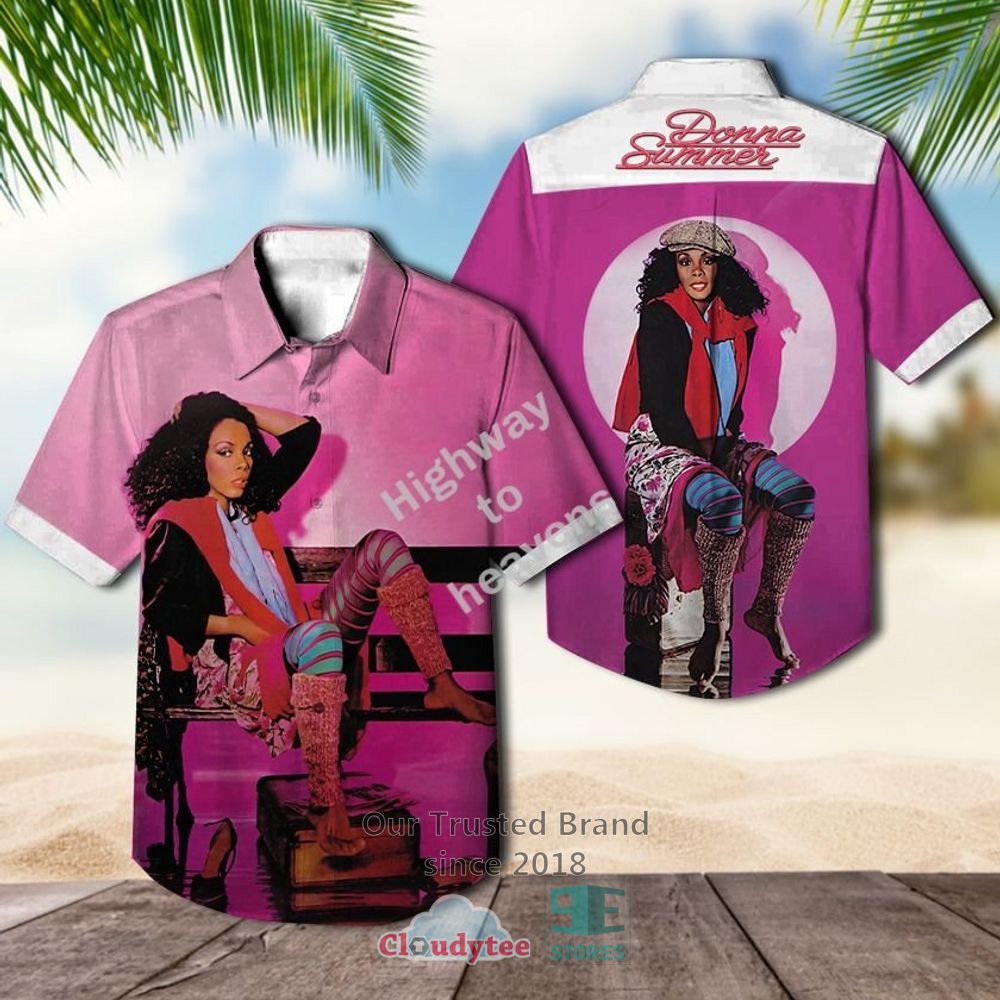 Donna Summer On The Radio Album Casual Hawaiian Shirt