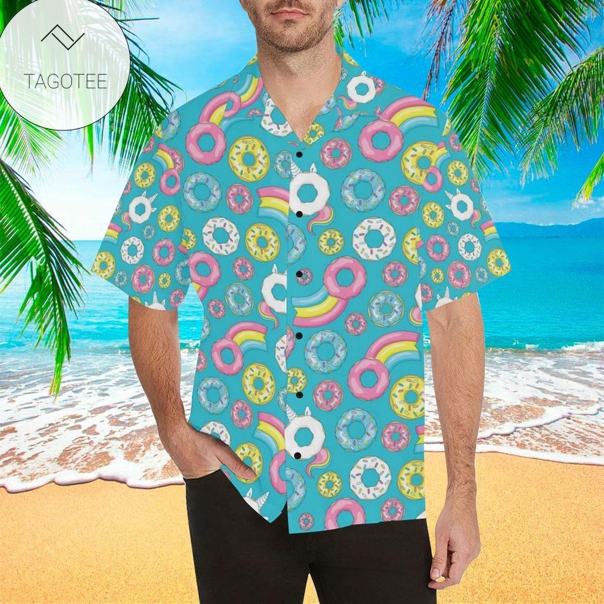 Donut Aloha Shirt Perfect Hawaiian Shirt For Donut Lover