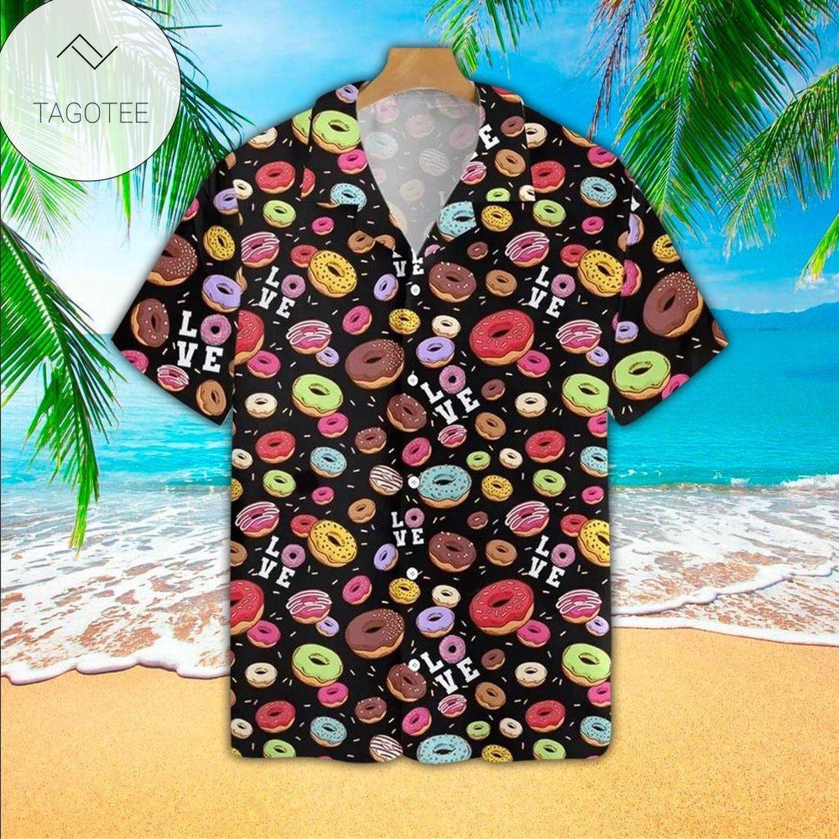 Donut Hawaiian Shirt Donut Lover Gifts