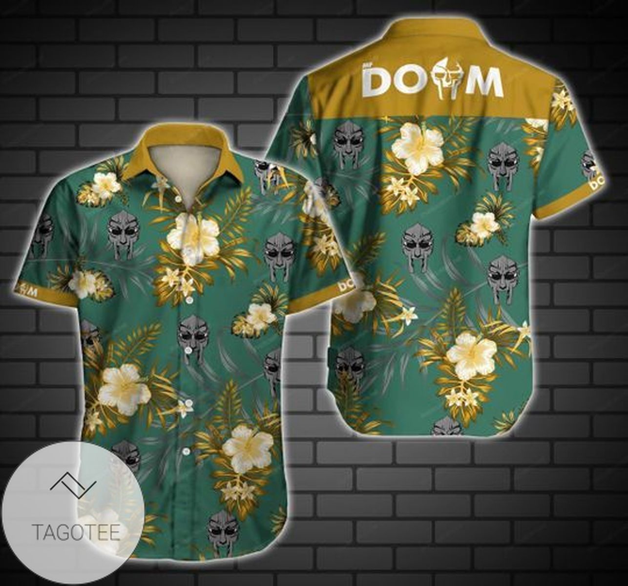 Dos Equis All Over Print 3D Hawaiian Shirt – Green