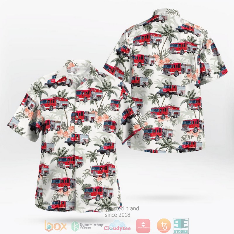 Dover Police Department Delaware Dodge Charger Hawaiian Shirt