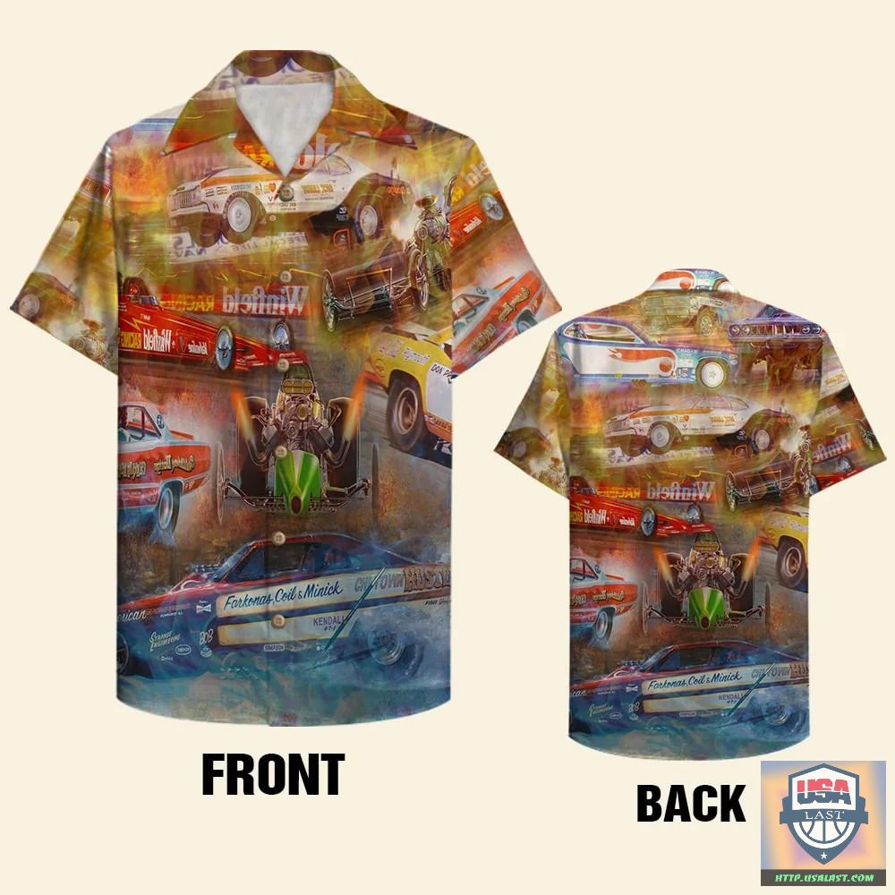 Dr Pepper Palm Tree Hawaiian Shirt