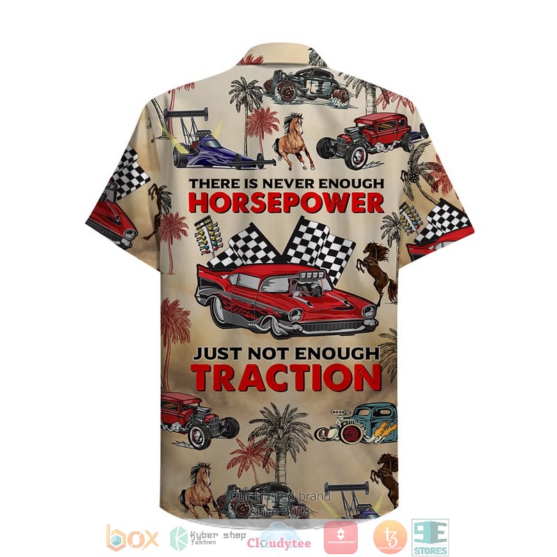 Drag Racing Newspaper Hawaiian Shirt