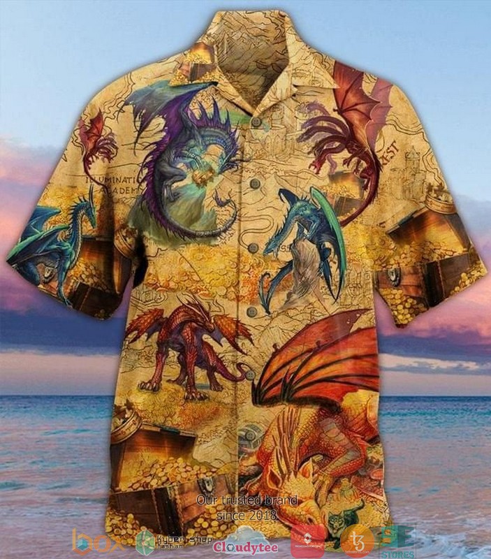 Dragonfly Tropical Short Sleeve Hawaiian Shirt