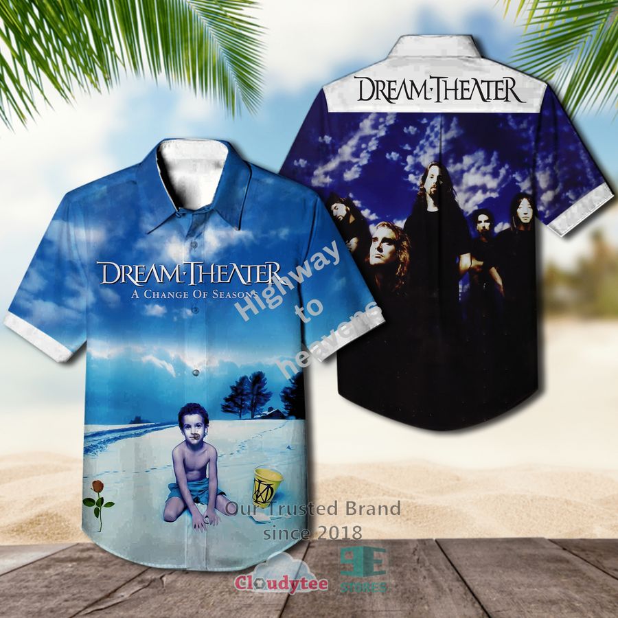 Dream Theater A Dramatic Turn of Events Casual Hawaiian Shirt