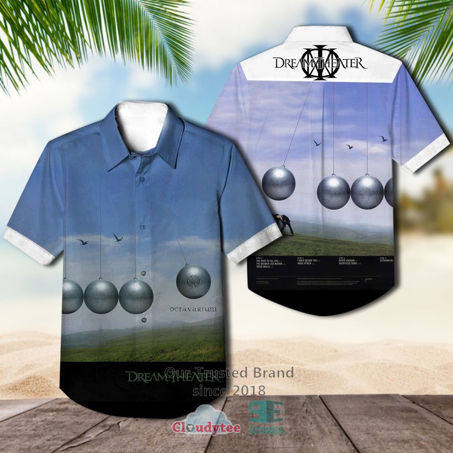 Dream Theater Images and Words Casual Hawaiian Shirt