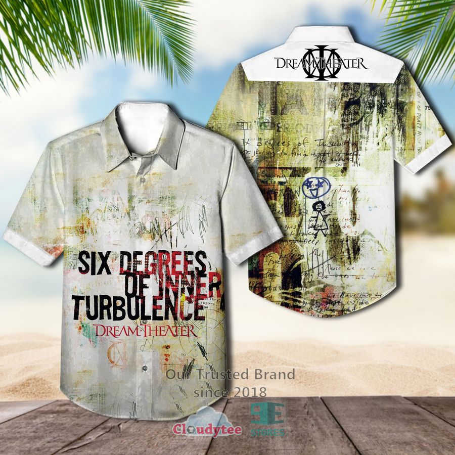 Dream Theater Six Degrees of Inner Turbulence Casual Hawaiian Shirt