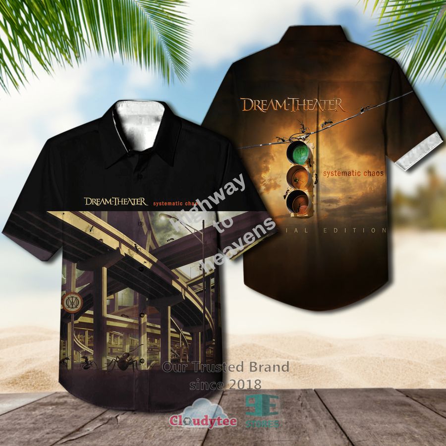 Dream Theater Systematic Chaos Casual Hawaiian Shirt