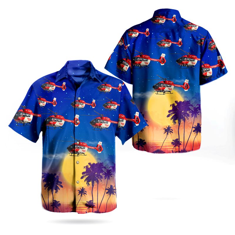 DRF Luftrettung Eurocopter EC-135P-2 Hawaiian Shirt