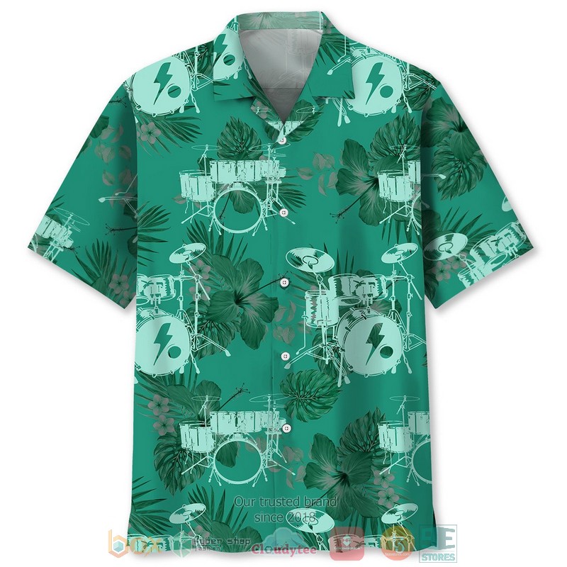 Drum Color Hawaiian Shirt