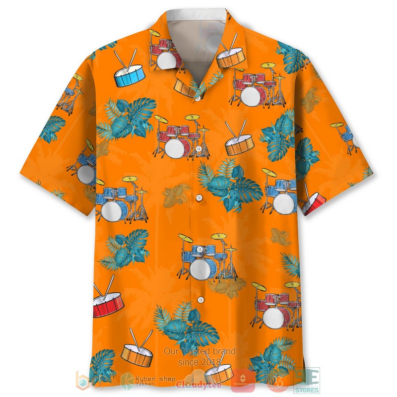 Drum Music Hawaiian Shirt