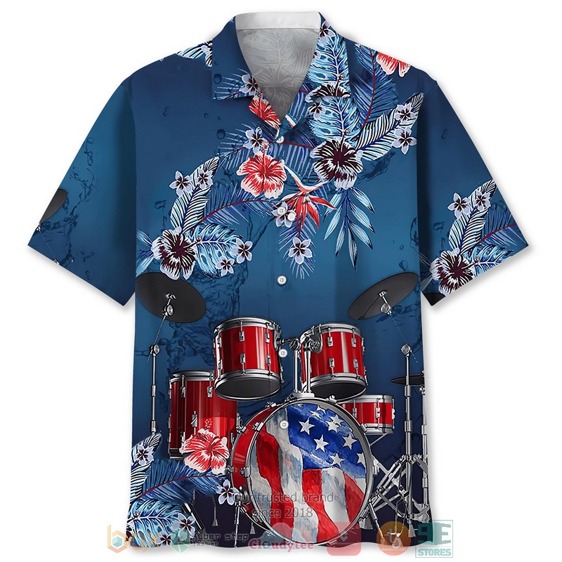 Drumer Short Sleeve Hawaiian shirt