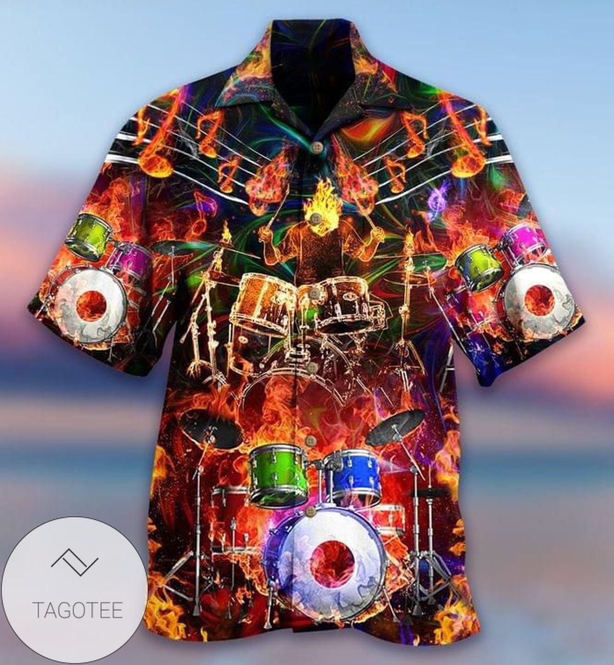 Drummer To The Bone Hawaiian Shirt