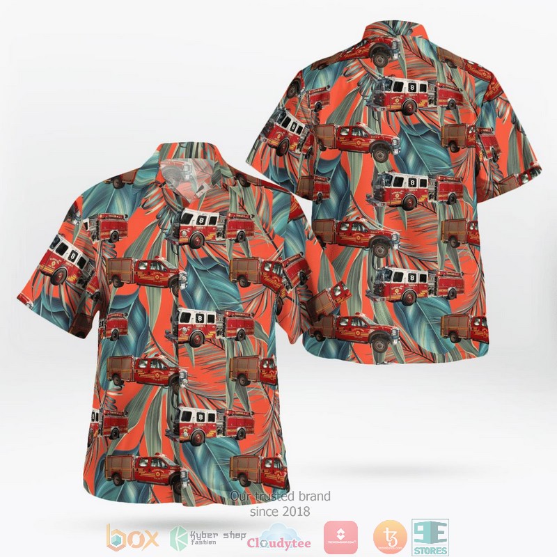 Duck & Cruise Pattern Hawaiian Shirt