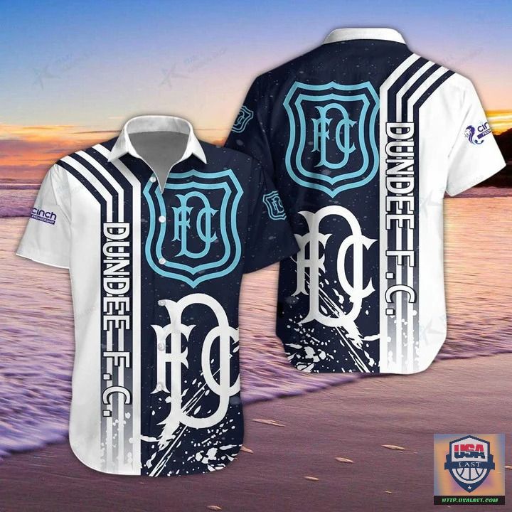 Dundee FC Aloha Hawaiian Shirt And Short