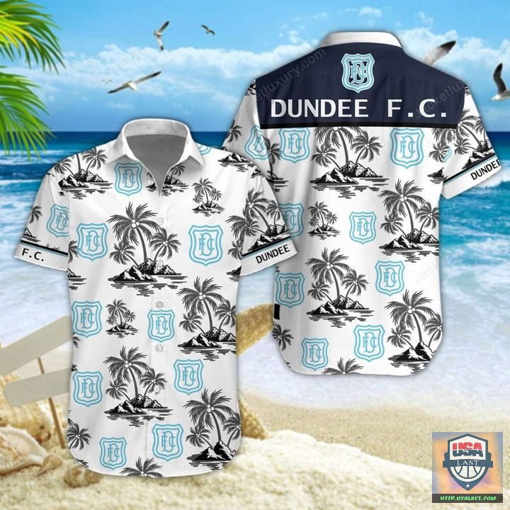 Dundee FC Vintage Hawaiian Shirt