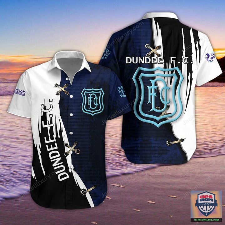 Dundee FC Aloha Hawaiian Shirt And Short