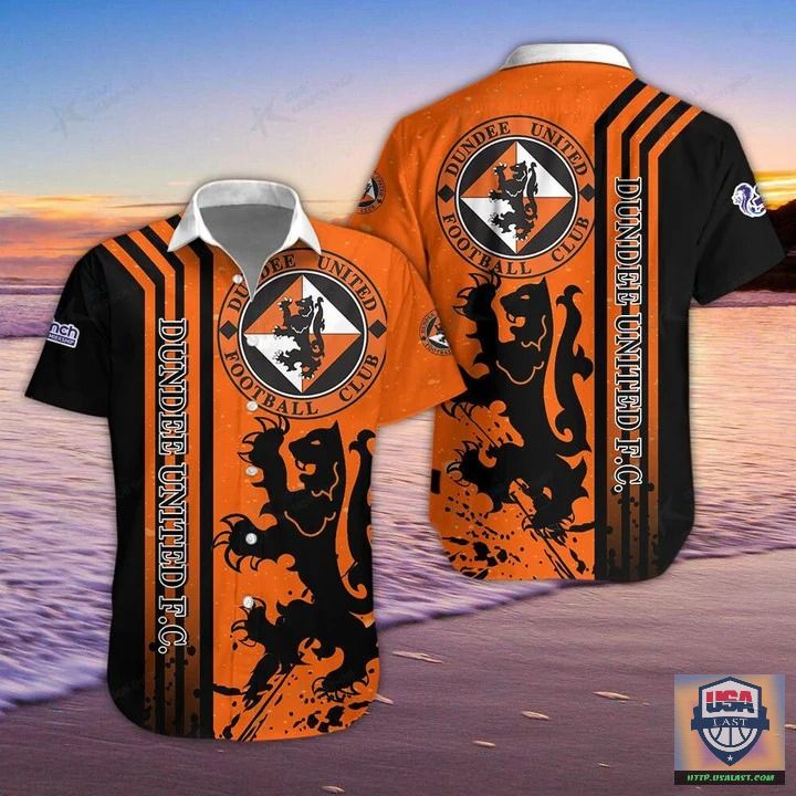 Dundee United FC Aloha Hawaiian Shirt And Short