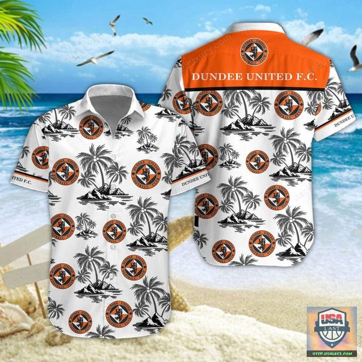 Dundee United FC Vintage Hawaiian Shirt