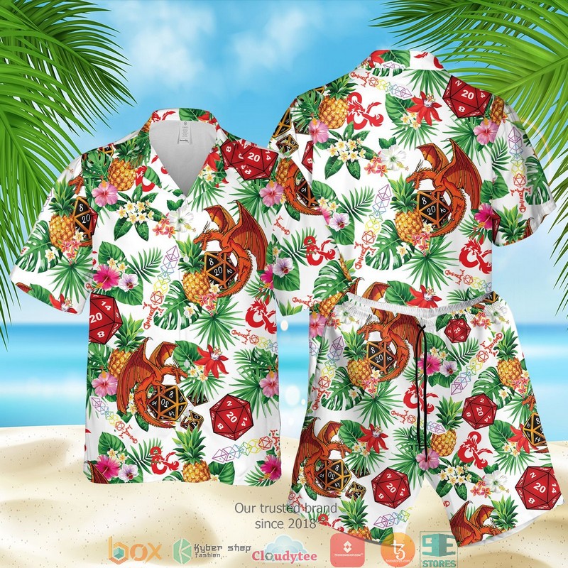 Dunkin’ Donuts Hawaiian shirt