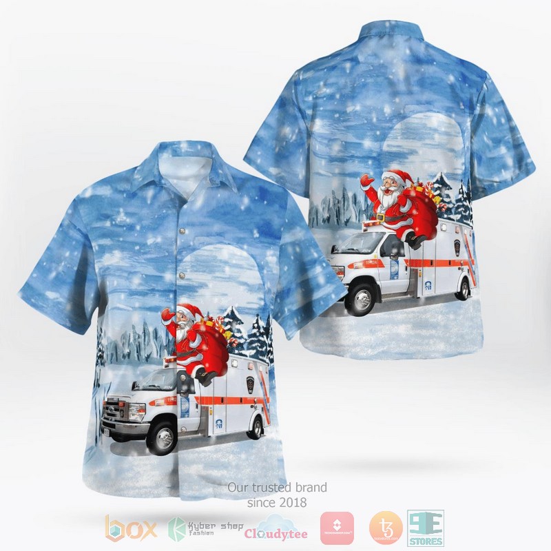 Durham County Sheriff Dodge Charger Hawaiian Shirt