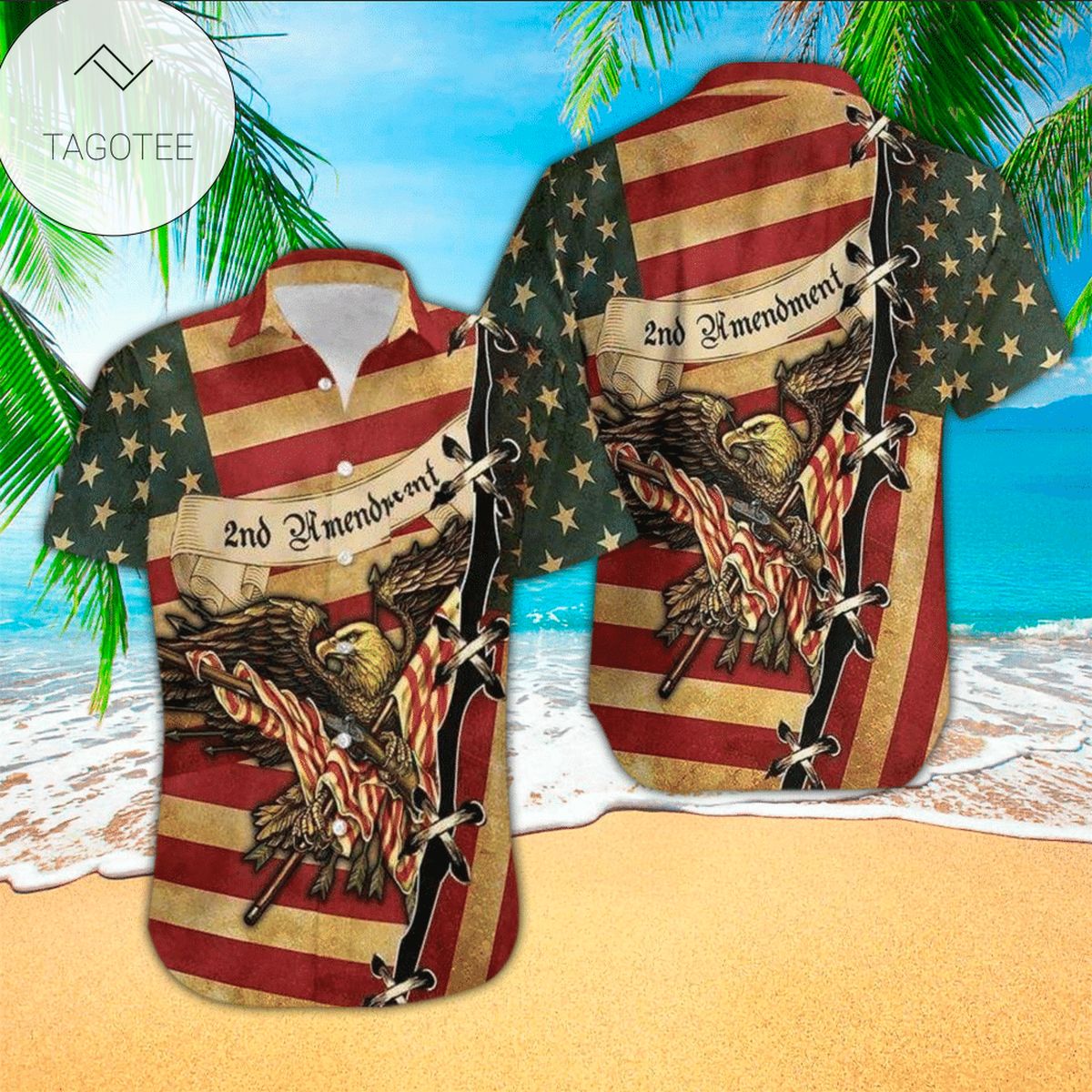 Eagle Hawaiian Shirt