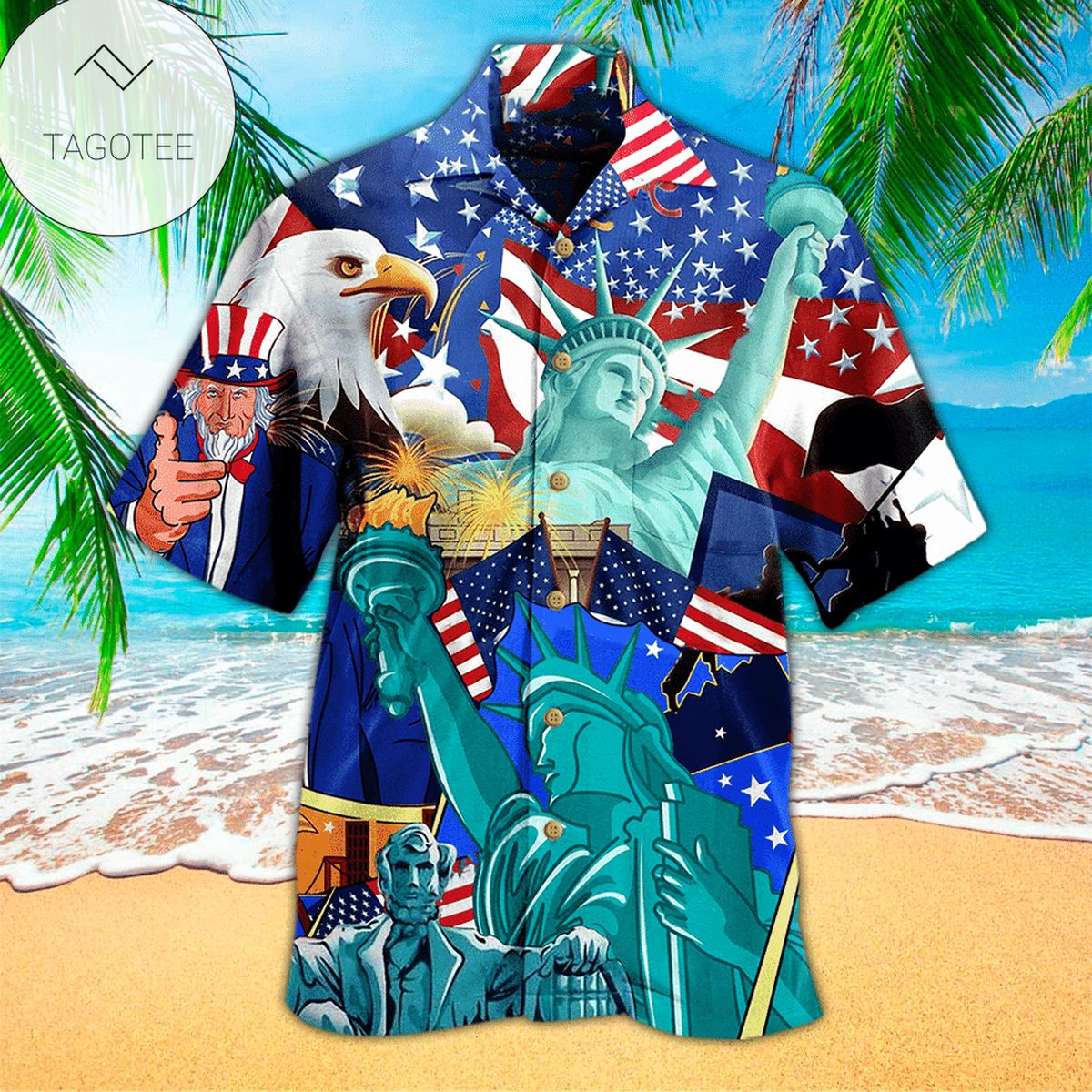 Eagle Hawaiian Shirt Perfect Eagle Clothing