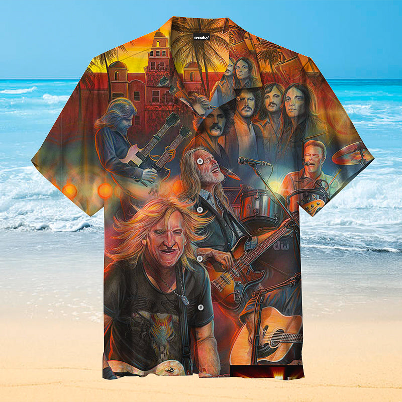 Eagles Band Hawaiian Shirt