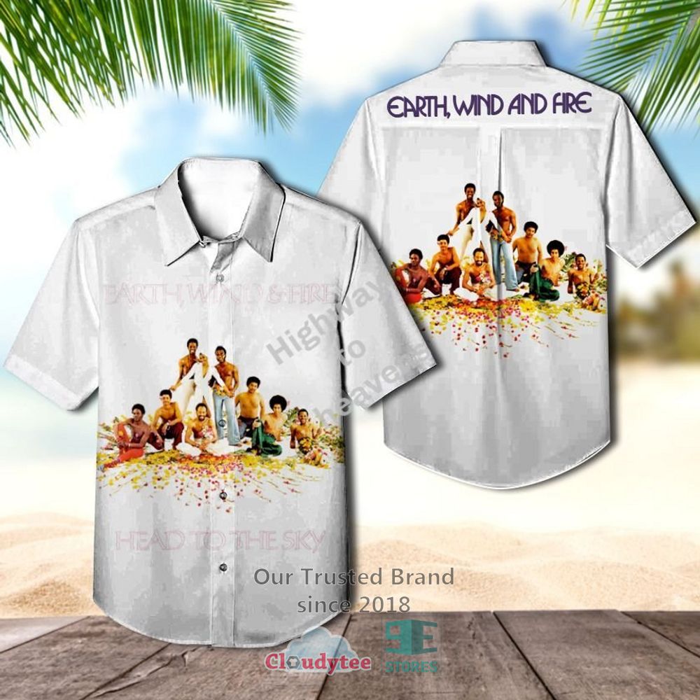 Earth, Wind & Fire Faces Casual Hawaiian Shirt