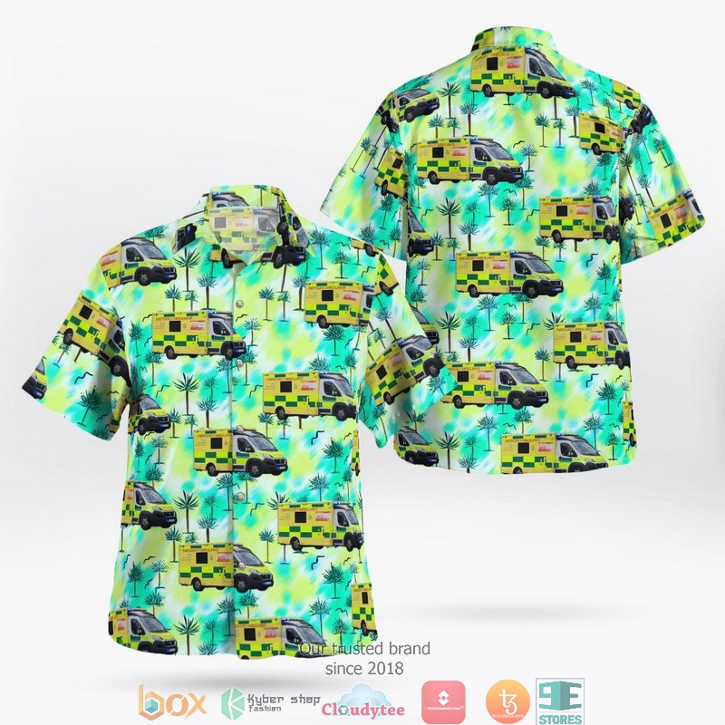 East Providence Fire Department and Emergency Management Agency Hawaiian Shirt