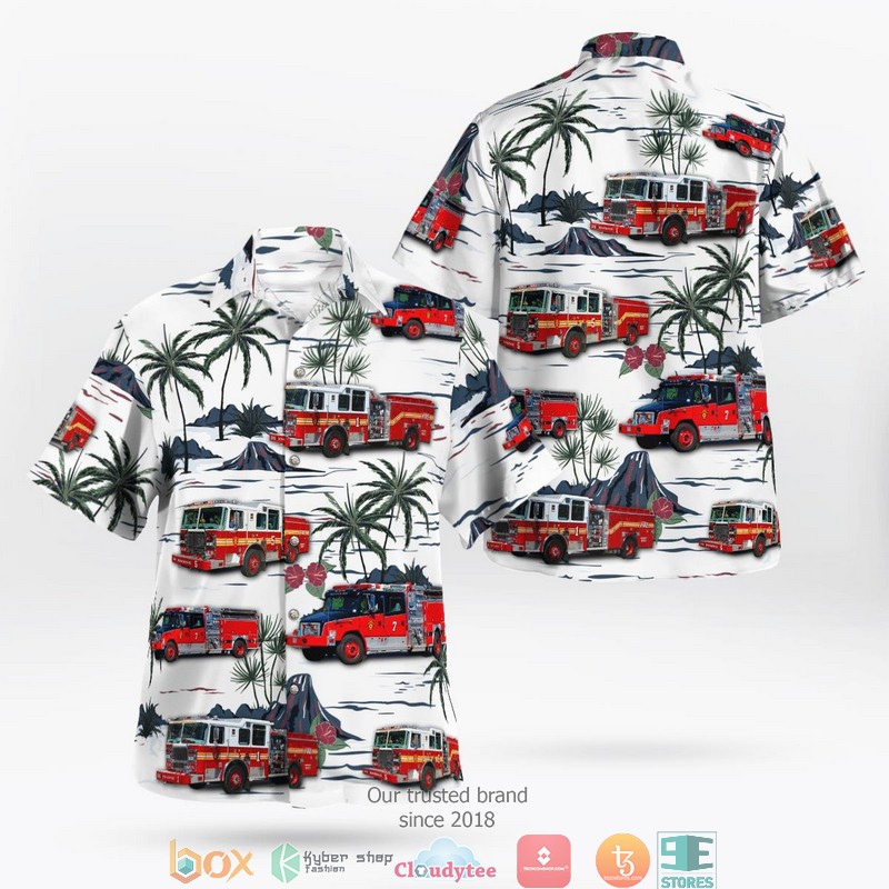 East of England Ambulance Service NHS Trust EEAST Fiat Ducato Hawaiian Shirt